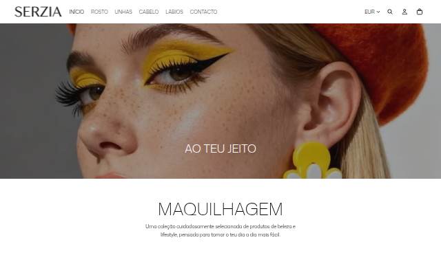 serzia.com storefront