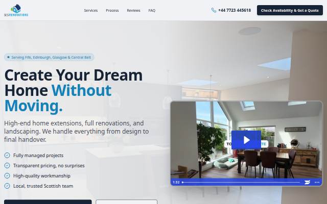 SES Renovations — Create Your Dream Home Without Moving storefront