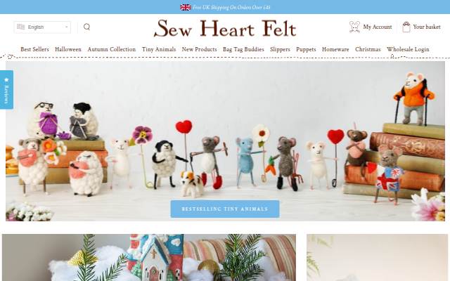 Startseite von Sew Heart Felt