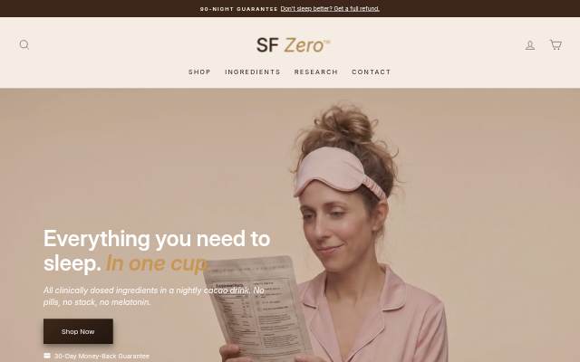 SF Zero storefront