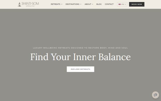 Shanti-Som Wellbeing Retreat storefront