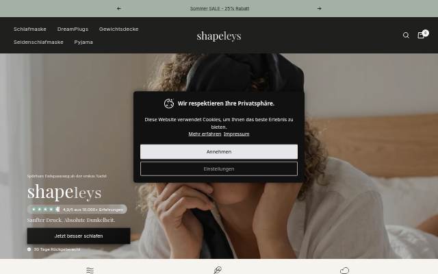 shapeleys storefront