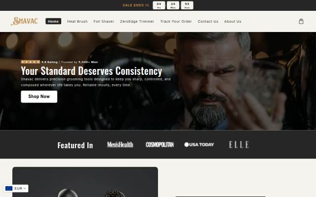 Shavac storefront