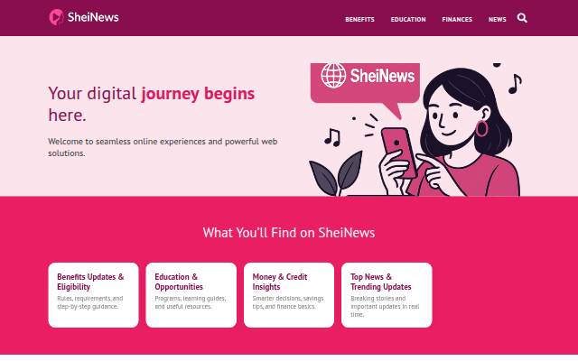 SHEINEWS storefront