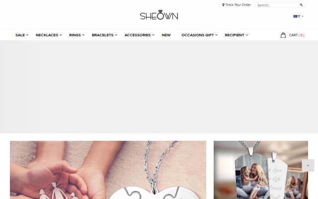 Personalized Jewelry & Watch storefront