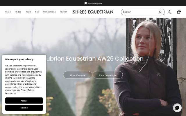 Shires Equestrian storefront