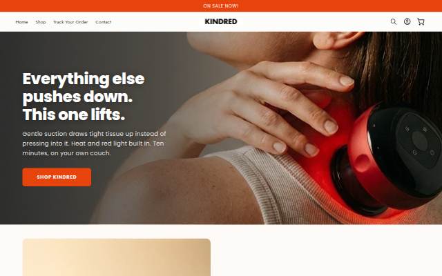 Kindred storefront