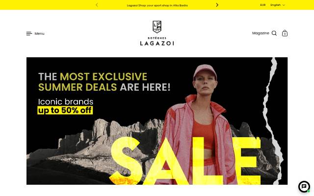 BOTËGHES LAGAZOI storefront