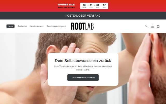 ROOTLAB storefront
