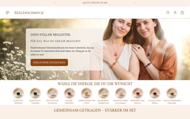 Seelenschmuck storefront
