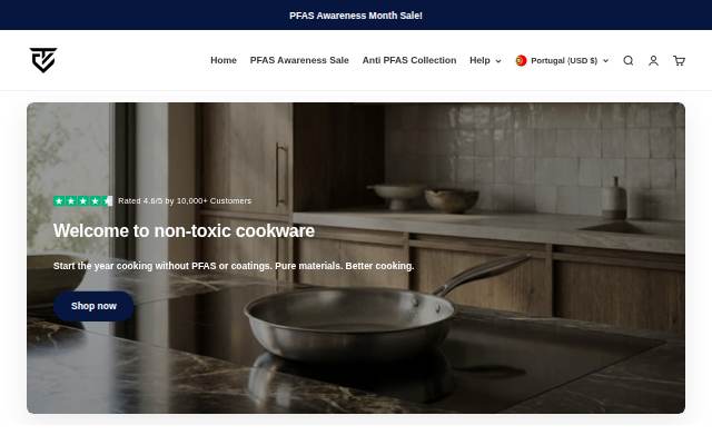 TitanCore storefront