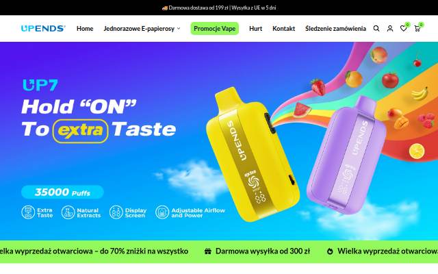 Montra da Shop Upends Polska