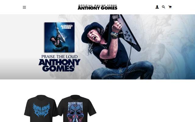 Startseite von Anthony Gomes - Official Store