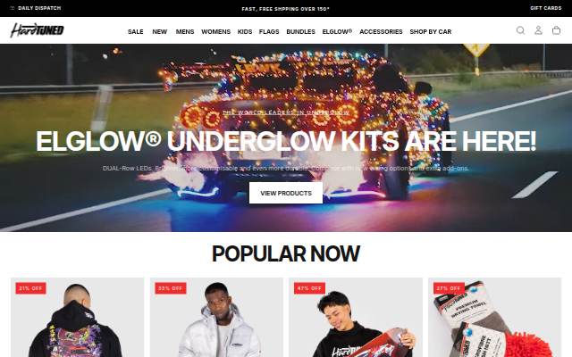 Hardtuned storefront