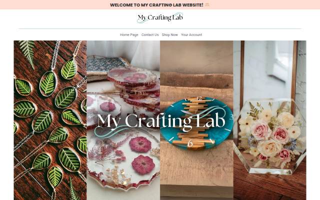 My Crafting Lab storefront