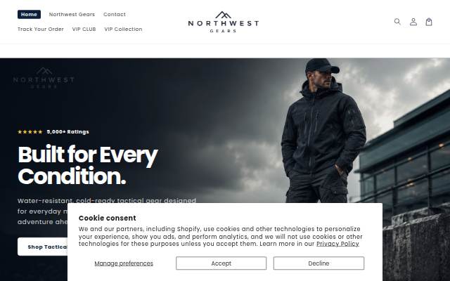 Northwest Gears Shop storefront