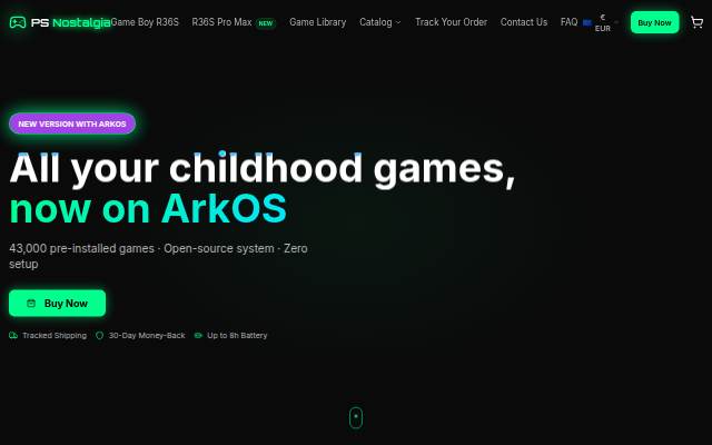 PS Nostalgia storefront