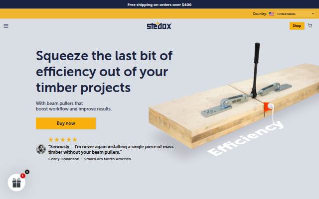 Stedox storefront
