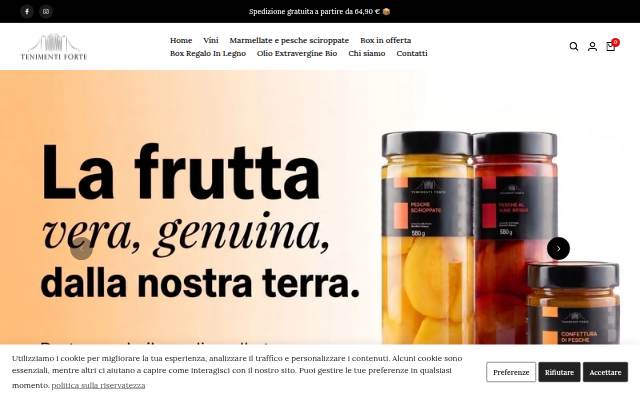 Tenimenti Forte storefront