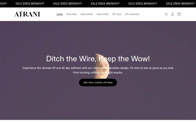 Shop Atrani® storefront