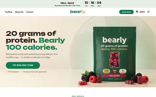 Escaparate de Bearly