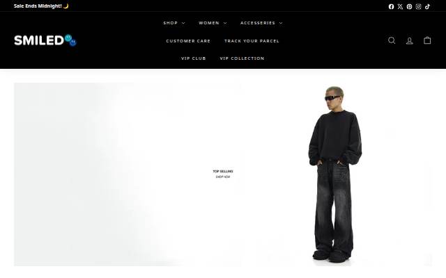 Startseite von WearSmiled Shop®