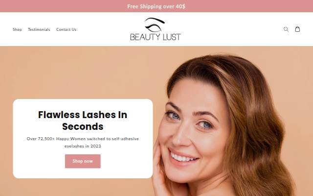 Escaparate de Beauty Lust