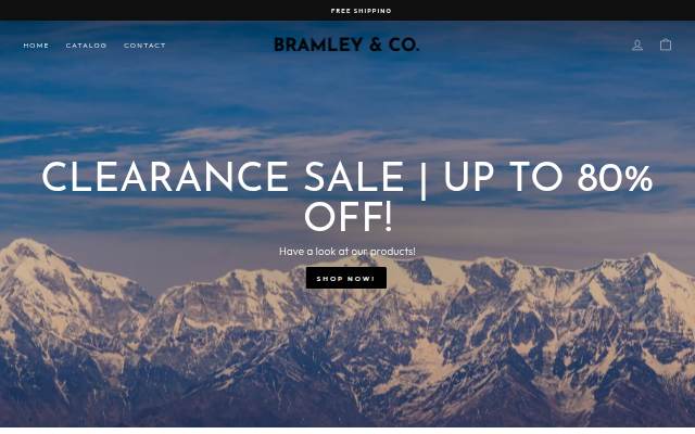 Bramley &amp; Co storefront