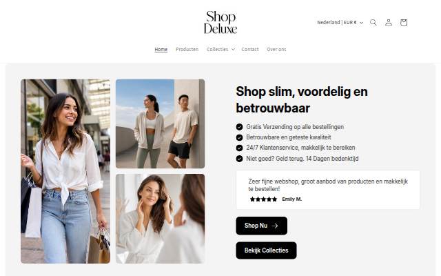 Montra da ShopDeluxe