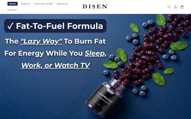 Vitrine de The Disen