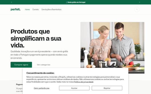 Perfeit Portugal storefront