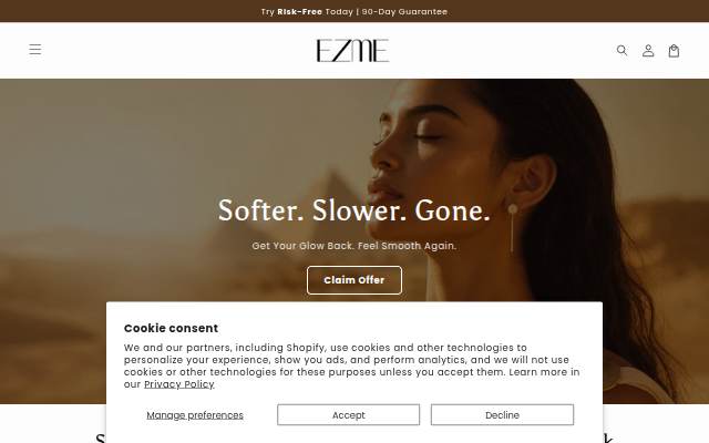 Ezme storefront