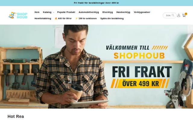 shophoub storefront