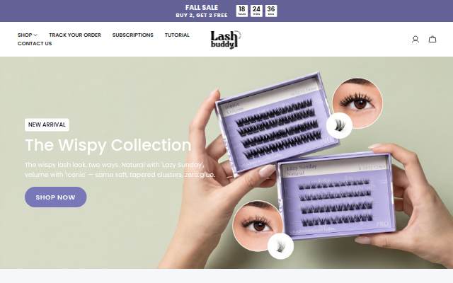 Lash Buddy storefront