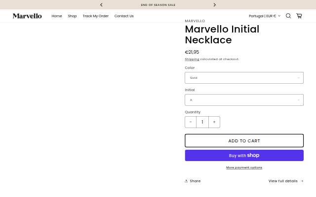Startseite von Marvello