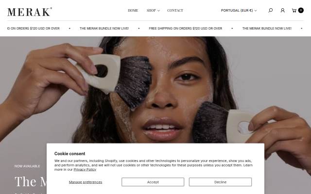 Merak Beauty Lounge inc. storefront
