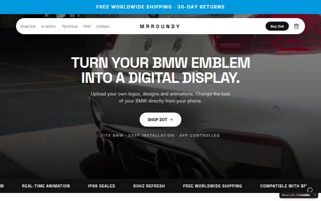Dot — The Digital Car Emblem storefront