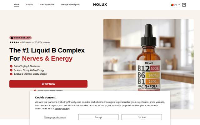 Escaparate de NOLUX