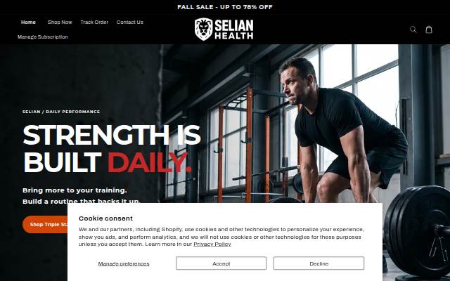 Selian storefront