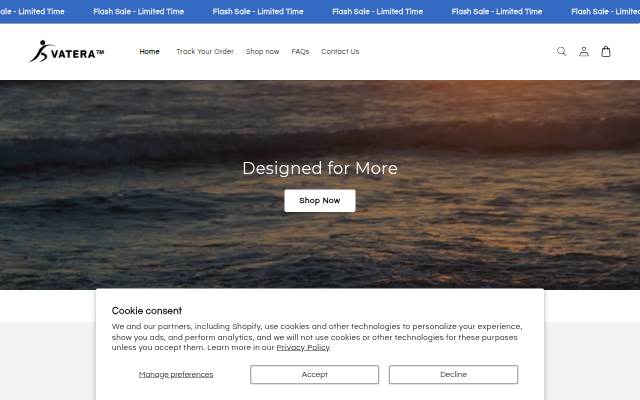 VATERA™ storefront