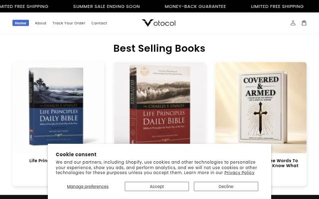 Shop Votocol storefront