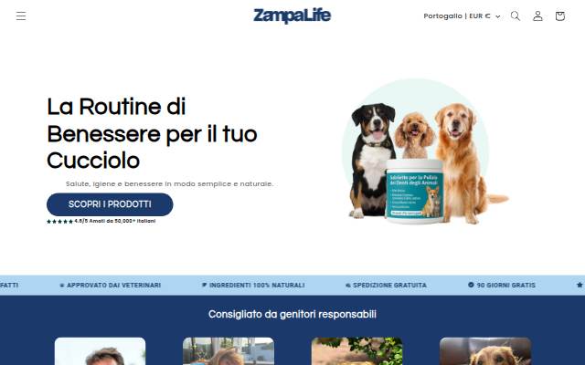 ZampaLife storefront