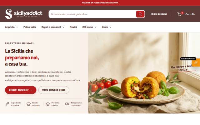 Startseite von SicilyAddict