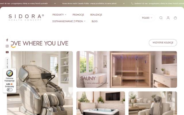 Sidora storefront