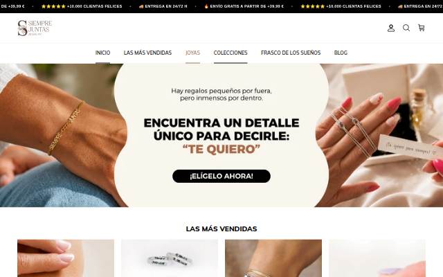 Startseite von Siempre juntas