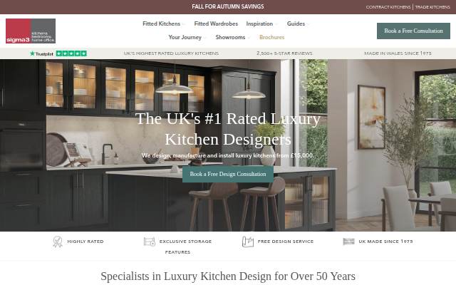Luxury Kitchen Designers Since 1975 storefront