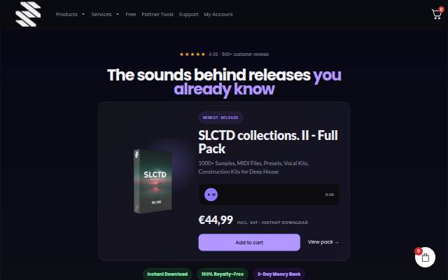 SIIK Sounds storefront