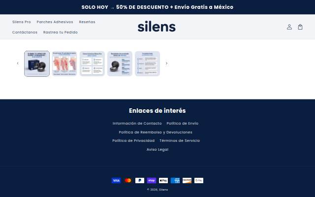 Silens storefront