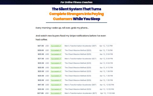 Turn Strangers Into Paying Customers storefront
