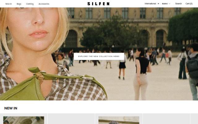 Silfenstudio COM storefront